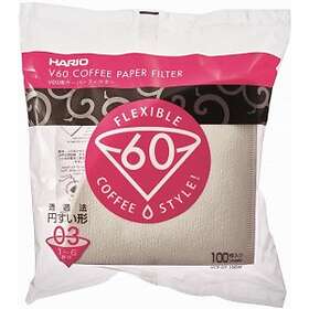Hario V60 03 Kaffefilter 100st