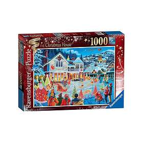 Ravensburger The Christmas House Julpussel 1000 Bitar