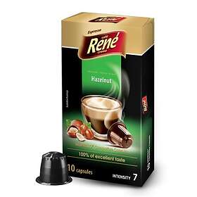 Café René Nespresso Hazelnut Café 10st (kapslar)