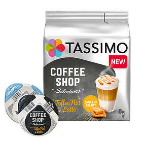 Tassimo Coffee Shop Selections Toffee Nut Latte 16st (kapslar)