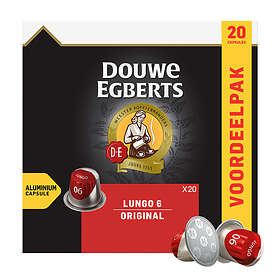 Douwe Egberts Lungo 6 Original XL 20st (kapslar)