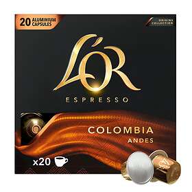 L'OR Nespresso Colombia XL 20st (Kapsler)
