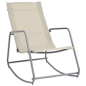 vidaXL Garden Swing Chair Cream 95x54x85 cm Textilene