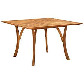 vidaXL Garden Table 120x120x75 cm Solid Acacia Wood