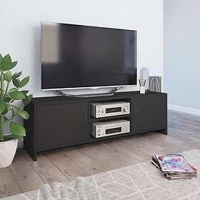 vidaXL TV Cabinet Grey 120x30x37.5 cm Chipboard