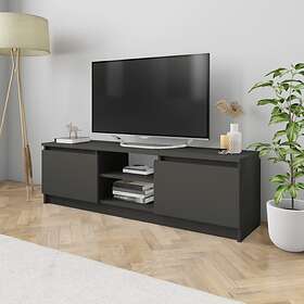 vidaXL TV Cabinet Grey 120x30x35.5 cm Chipboard