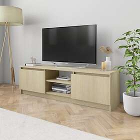 vidaXL TV Cabinet Sonoma Oak 120x30x35.5 cm Chipboard