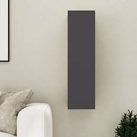 vidaXL TV Cabinet Grey 30.5x30x110 cm Chipboard