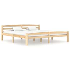 vidaXL Bed Frame Solid Pinewood 200x200 cm
