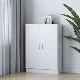 vidaXL Book Cabinet White 82.5x30.5x115 cm Chipboard