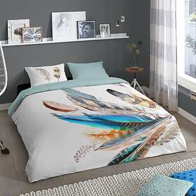 Good Morning Duvet Cover Feather 155x220 cm Multicolour