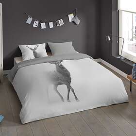 Pure Duvet Cover Grey Deer 140x200/220 cm