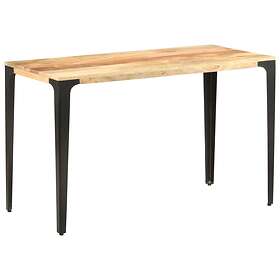 vidaXL Dining Table 120x60x76 cm Solid Mango Wood