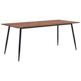 vidaXL Dining Table Brown 180x90x75 cm MDF
