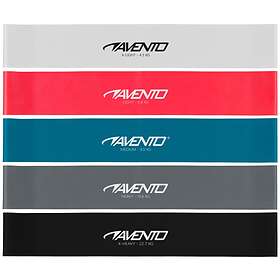 Avento Fitness Resistance Band Set 5-pack