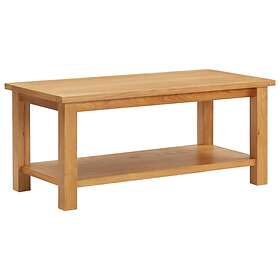 vidaXL Coffee Table 110x55x40 cm Solid Oak Wood