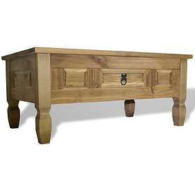 vidaXL Coffee Table Mexican Pine Corona Range 100x60x45 cm