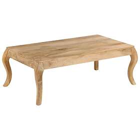 vidaXL Kahvipöytä 116x66x41 cm Solid Mango Wood