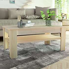 vidaXL Coffee Table Chipboard 110x65x48 cm Oak