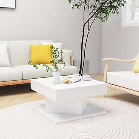 vidaXL Coffee Table White 57x57x30 cm Chipboard