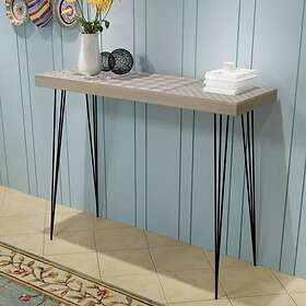 vidaXL Console Table 90x30x71.5 cm Grey