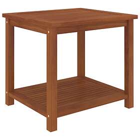 vidaXL Side Table Solid Acacia Wood 45x45x45 cm