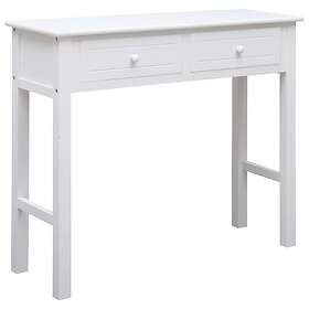 vidaXL Console Table White 90x30x77 cm Wood