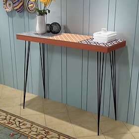vidaXL Console Table 90x30x71.5 cm Brown