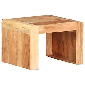 vidaXL Side Table 43x40x30 cm Solid Acacia Wood
