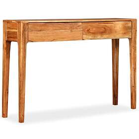 Festnight Console Table Solid Wood 118x30x80 cm 