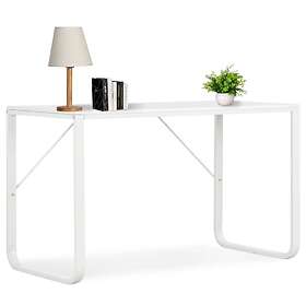 vidaXL Computer Desk White 120x60x73 cm