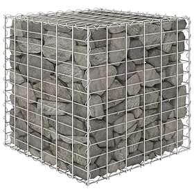 vidaXL Cube Gabion Raised Bed Steel Wire 60x60x60 cm