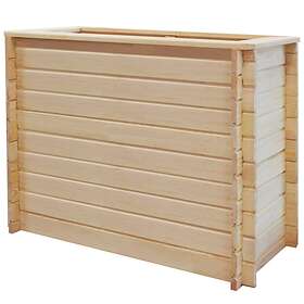 vidaXL Garden Raised Bed 100x50x80 cm Pinewood 19 mm