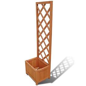 vidaXL Trellis Planter Blomlåda 40x30x135 cm