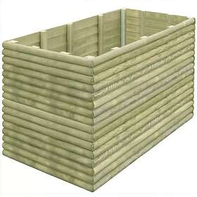 vidaXL Garden Raised Bed 150x106x96 cm Impregnated Pinewood 19 mm