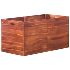 vidaXL Garden Raised Bed Acacia Wood 100x50x50 cm