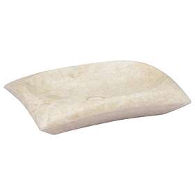 vidaXL Sink Cream 50x35x10 cm Marble