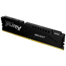 Kingston Fury Beast Black DDR5 5200MHz 16Go (KF552C40BB-16)