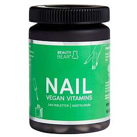 Berthelsen Beauty Bear NAIL Vegan Vitamins 240 Tabletter