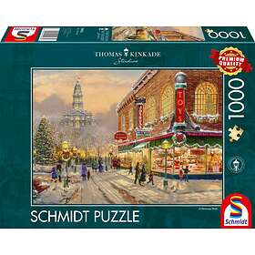 Schmidt A Christmas Wish Thomas Kinkade Puzzle 1000 Palaa