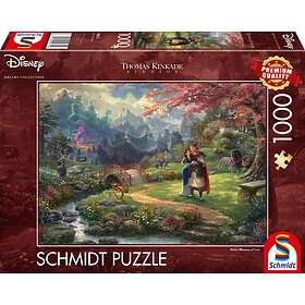 Schmidt Disney Mulan Thomas Kinkade Puzzle 1000 Bitar