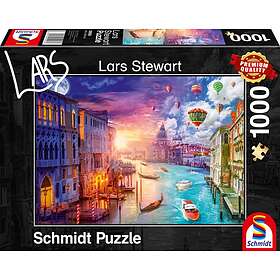 Schmidt Venedig Night And Day Lars Stewart Puzzle 1000 Palaa