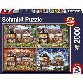 Schmidt House Of Four Seasons Puzzle 2000 Bitar