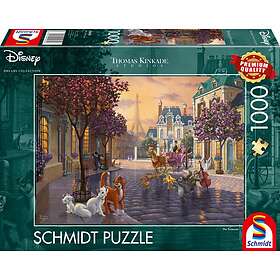Schmidt Disney The Aristocats Thomas Kinkade Puzzle 1000 Palaa