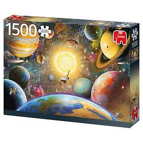 Jumbo Floating In Outer Space Puzzle 1500 Bitar