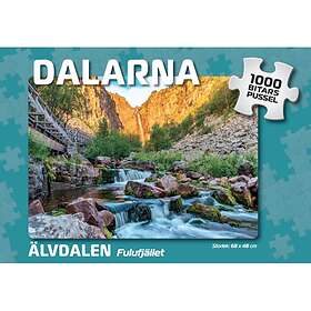 Svenskapussel Älvdalen Fulufjället 1000 Brikker