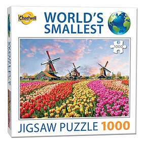 Cheatwell Games Puslespill World's Smallest Dutch Windmills 1000 Brikker