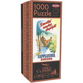 Tactic Lapplandia Puslespill 1000 Biter