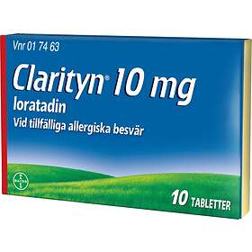 Bayer Clarityn 10mg Loratadine 10 Tabletter