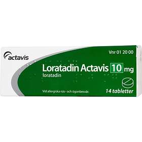 Actavis Loratadin Actavis 10mg 14 Tabletter